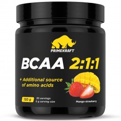 Prime Kraft BCAA 2:1:1 - 150 грамм манго-клубника