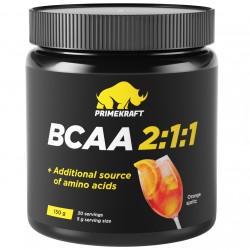 Prime Kraft BCAA 2:1:1 - 150 грамм апельсиновый спритц