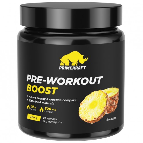 Предтреник Prime Kraft Pre-Workout Boost - 300 грамм ананас