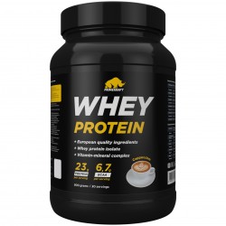 Prime Kraft Whey Protein - 900 грамм (банка) капучино