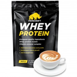 Prime Kraft Whey Protein - 900 грамм капучино