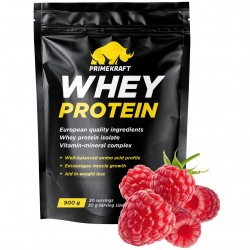 Prime Kraft Whey Protein - 900 грамм малина