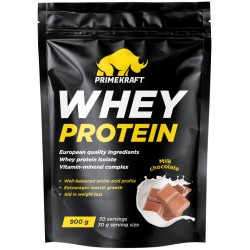 Prime Kraft Whey Protein - 900 грамм молочный шоколад