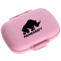 Prime Kraft таблетница 8 секций (розовая)