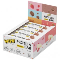 Отзывы Протеиновый батончик WOWBAR Protein Bar Crunch - 15х40 грамм (шоколад)