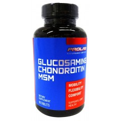Отзывы Prolab Glucosamine Chondroitin MSM - 90 таблеток