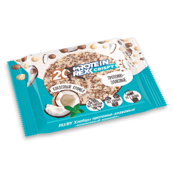 ProteinRex хлебцы протеино-злаковые Crispy 20% - 55 грамм кокосовый крамбл