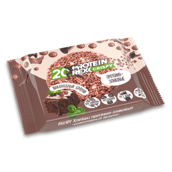 ProteinRex хлебцы протеино-злаковые Crispy 20% - 55 грамм шоколадный брауни