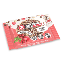 ProteinRex хлебцы протеино-злаковые Crispy 20% - 55 грамм морозная клюква