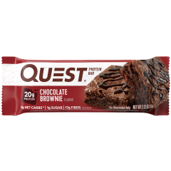 Протеиновый батончик Quest Bar Chocolate Brownie (шоколадный брауни) - 60 грамм
