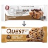 Протеиновый батончик Quest Bar Chocolate Chip Cookie Dough (печенье с кусочками шоколада) - 60 грамм (фото-1)