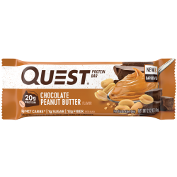 Quest Bar Chocolate Peanut Butter (шоколад с арахисовым маслом) - 60 грамм