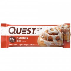 Протеиновый батончик Quest Bar Cinnamon Roll (булочка с корицей) - 60 грамм