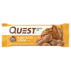 Отзывы Протеиновый батончик Quest Bar Peanut Butter Supreme (арахисовое масло) - 60 грамм