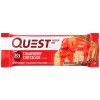 Протеиновый батончик Quest Bar StrawBerry CheeseCake (клубничный чизкейк) - 60 грамм (фото-0)