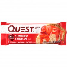 Quest Bar Strawberry Cheesecake (клубничный чизкейк) - 60 грамм