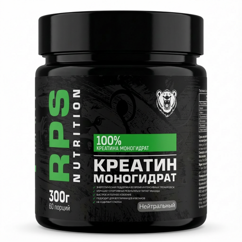Креатин моногидрат RPS Nutrition Creatine - 300 грамм