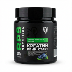 RPS Nutrition Creatine Quick Start - 300 грамм (со вкусом), банка 300г