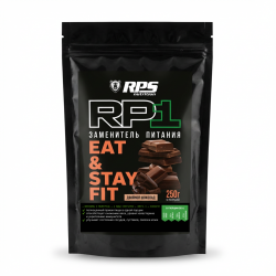 Eat and stay fit заменитель питания RPS nutrition , пакет дой-пак 250г двойной шоколад