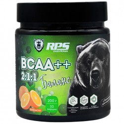 RPS Nutrition BCAA 2:1:1 - 200 грамм апельсин