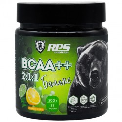 RPS Nutrition BCAA 2:1:1 - 200 грамм лимон-лайм