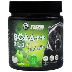 RPS Nutrition BCAA 2:1:1 - 200 грамм зеленое яблоко