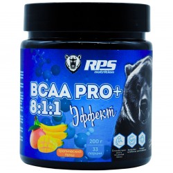 RPS Nutrition BCAA 8:1:1 - 200 грамм пунш
