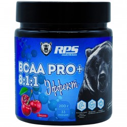 RPS Nutrition BCAA 8:1:1 - 200 грамм вишня