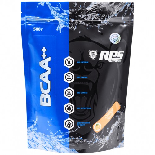 RPS Nutrition BCAA 8:1:1 - 500 грамм апельсин