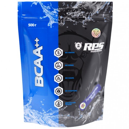 RPS Nutrition BCAA 8:1:1 - 500 грамм лесные ягоды