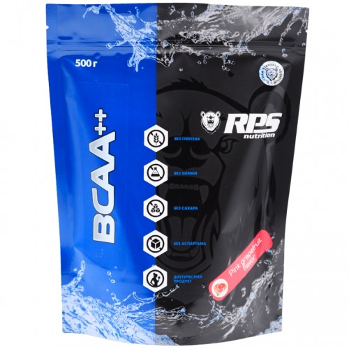 RPS Nutrition BCAA 8:1:1 - 500 грамм розовый грейпфрут