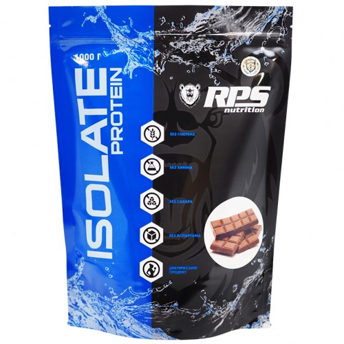 RPS Nutrition Whey Isolate 100% - 1000 грамм двойной шоколад
