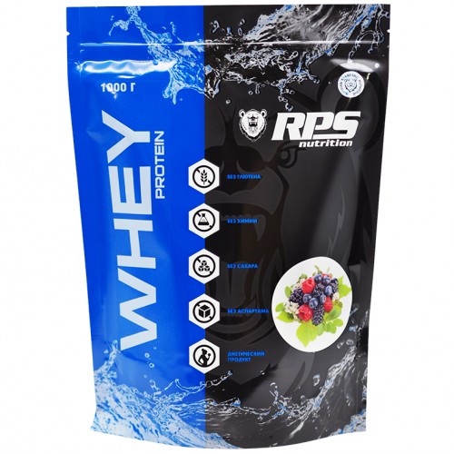RPS Nutrition Whey Protein - 1000 грамм лесные ягоды