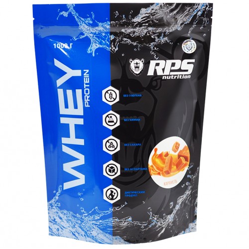 RPS Nutrition Whey Protein - 1000 грамм карамель