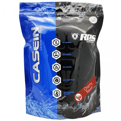 RPS Nutrition Casein Protein - 500 грамм вишня