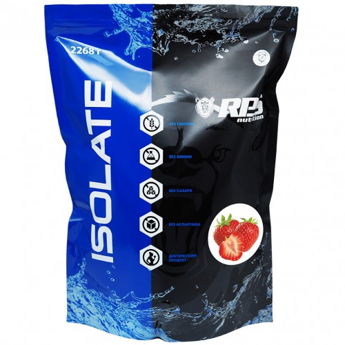 RPS Nutrition Whey Isolate 100% - 2268 грамм клубника