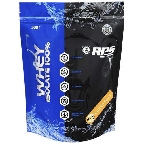 RPS Nutrition Whey Isolate 100% - 500 грамм ваниль
