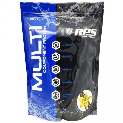 RPS Nutrition Multicomponent Protein - 1000 грамм лесные ягоды