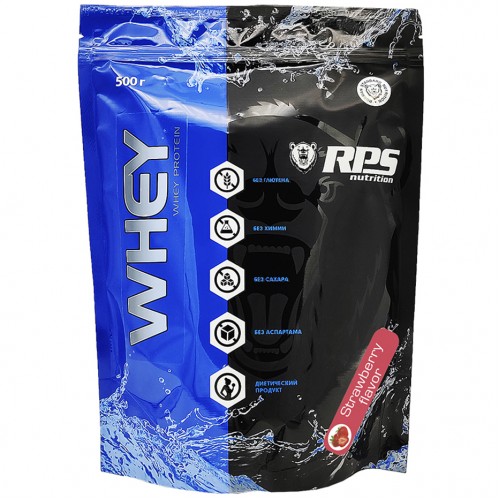 RPS Nutrition Whey Protein - 500 грамм клубника