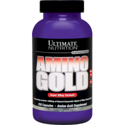 Ultimate Nutrition Amino Gold 1000mg - 250 капсул