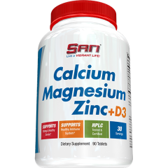 Отзывы SAN Calcium Magnesium Zinc + Vit D3 - 90 таблеток