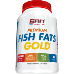 SAN Premium Fish Fats Gold - 120 капсул