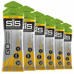 SIS Гель изотонический углеводный Go Isotonic Energy - 6 шт по 60 мл (яблоко)