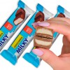 Молочная шоколадка со сливочной начинкой Snaq Fabriq Milk Chocolate - 34 грамма (фото-1)