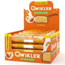 Snaq Fabriq Батончик глазированный Qwikler - набор 30х35 г (ореховое пралине)
