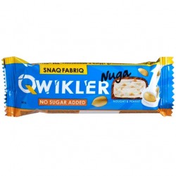 Snaq Fabriq Батончик глазированный Qwikler - 40 грамм нуга с арахисом