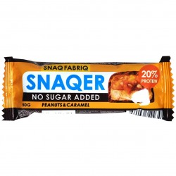 Snaq Fabriq Батончик в шоколаде SNAQER - 50 грамм арахис-карамель