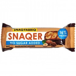 Snaq Fabriq Батончик в шоколаде SNAQER - 50 грамм фундук-карамель