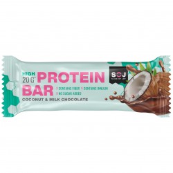 SOJ протеиновый батончик Protein Bar - 50 грамм кокос