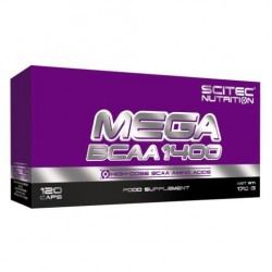 Scitec Nutrition Mega BCAA 1400 - 120 капсул